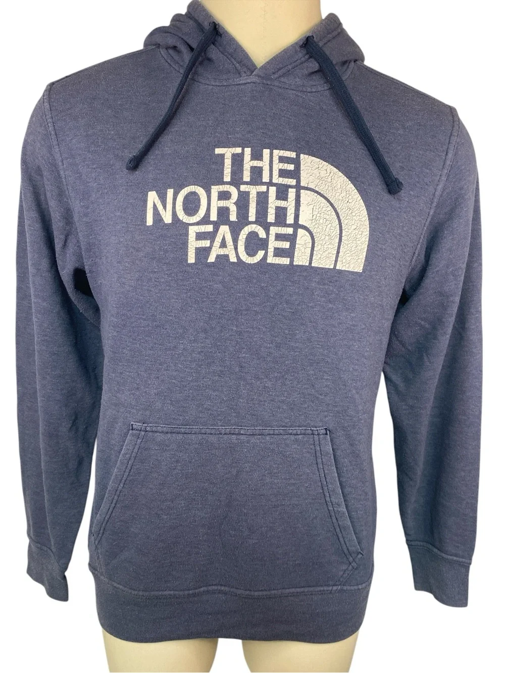 The North Face Blue Logo Pullover Hoodie Men’s Medium